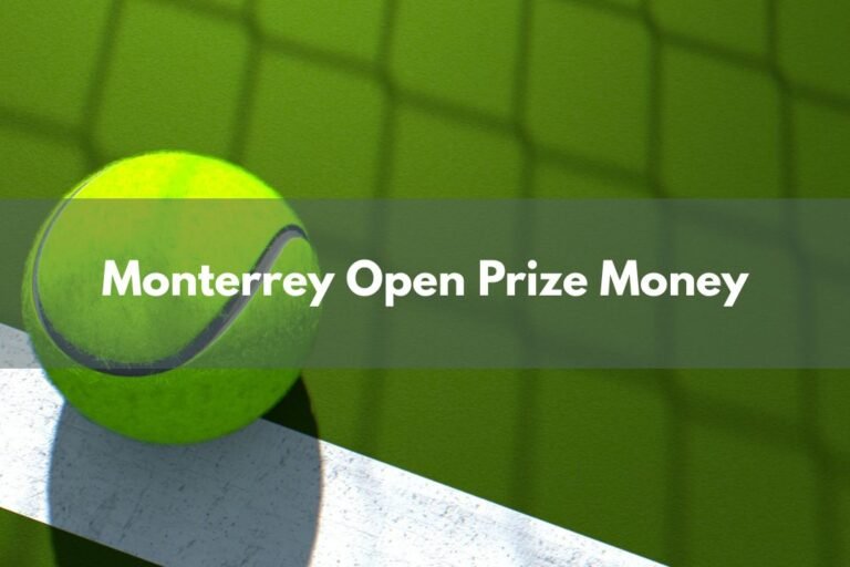 Monterrey Open Prize Money