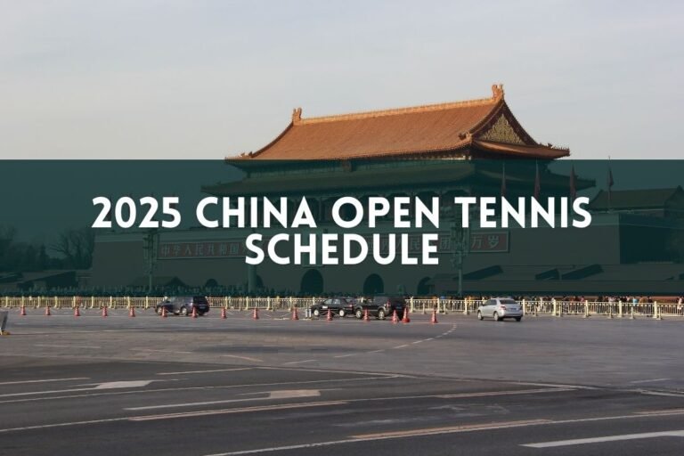 2025 China Open Tennis