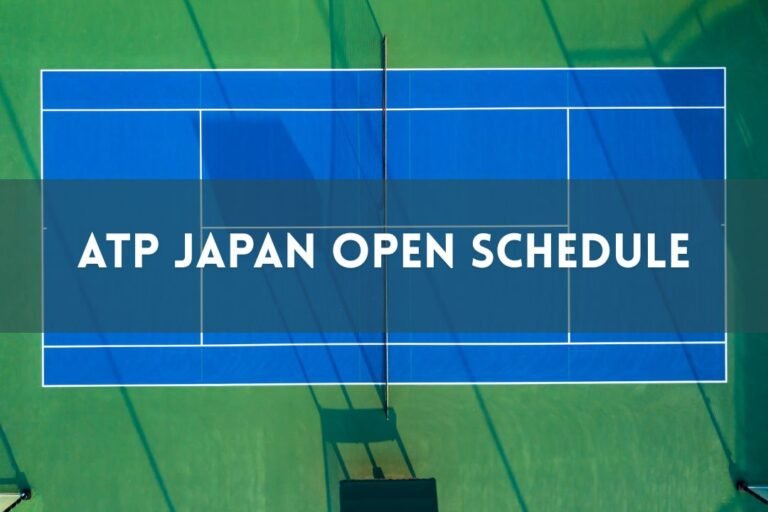 ATP Japan Open Schedule