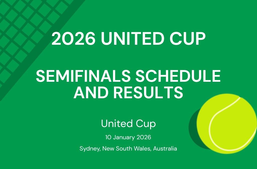 United Cup 2026 Semifinals Schedule Results Latest Updates Tennis 2026 United Cup Semifinals 