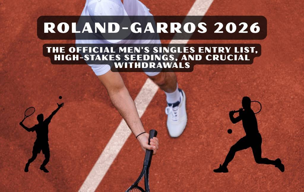Roland-Garros 2026 Men’s Entry List: Seedings & Key Withdrawals