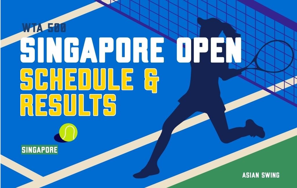 WTA 2026 Singapore Open Daily Schedule, Results and Order of Play