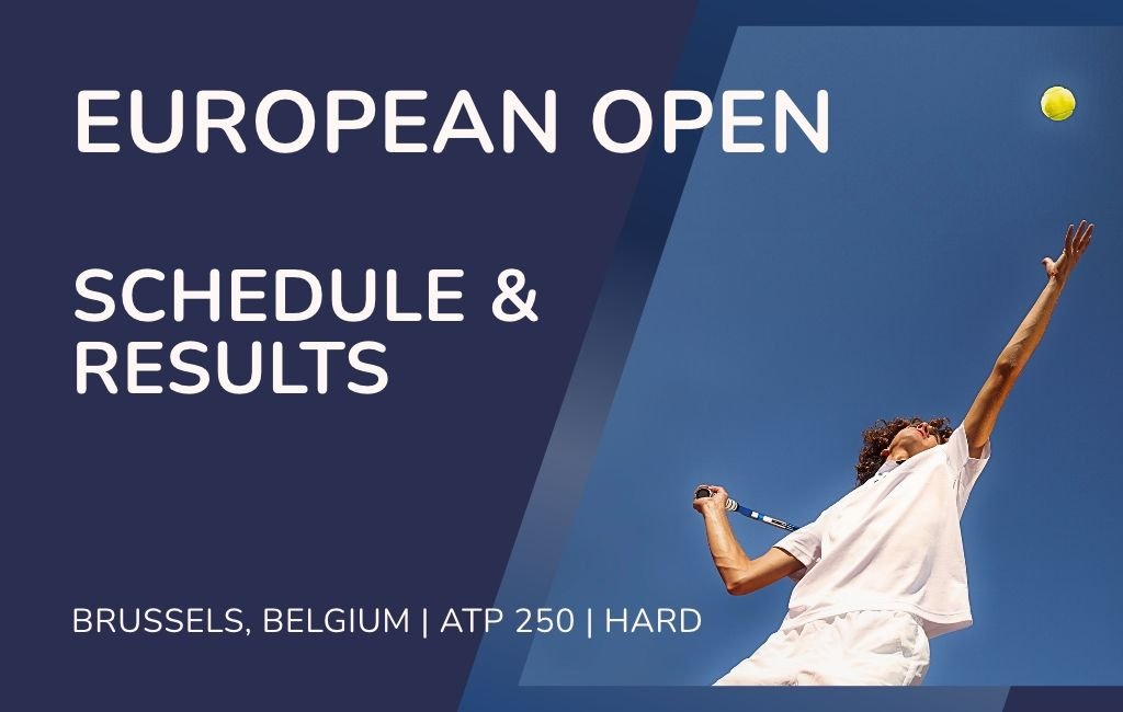 2026 European Open Daily Schedule, Order of Play and Results
