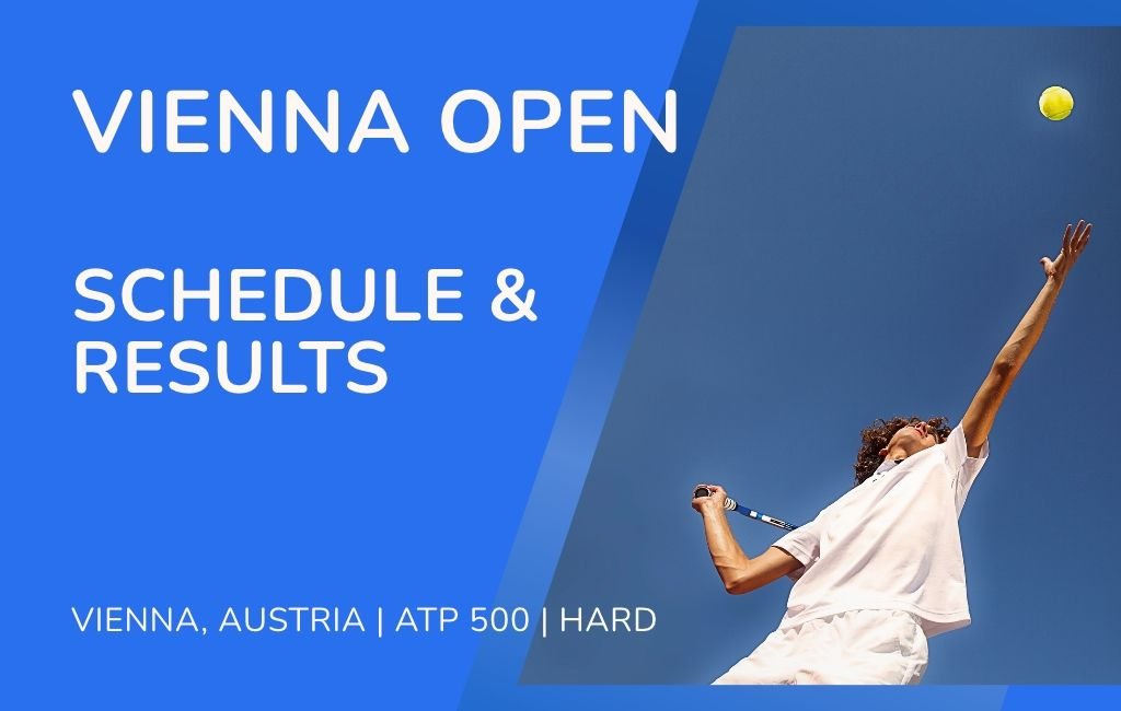 2026 Vienna Open Daily Schedule, Order of Play and Results